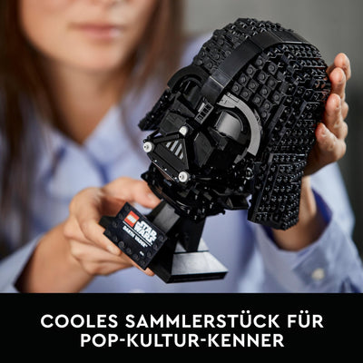 LEGO Star Wars Darth Vader Helm, Bauset für Erwachsene, Geschenkidee für Männer, Frauen, Ihn oder Sie, sammelbares Modell zum Bauen und Ausstellen 75304