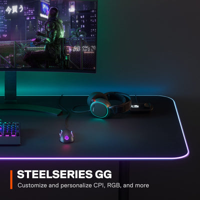 SteelSeries Rival 5 - Gaming-Maus - TrueMove Air Optische Sensor mit 18CPI - 9 programmierbare Tasten - Federleichte 85 Gramm, Schwarz