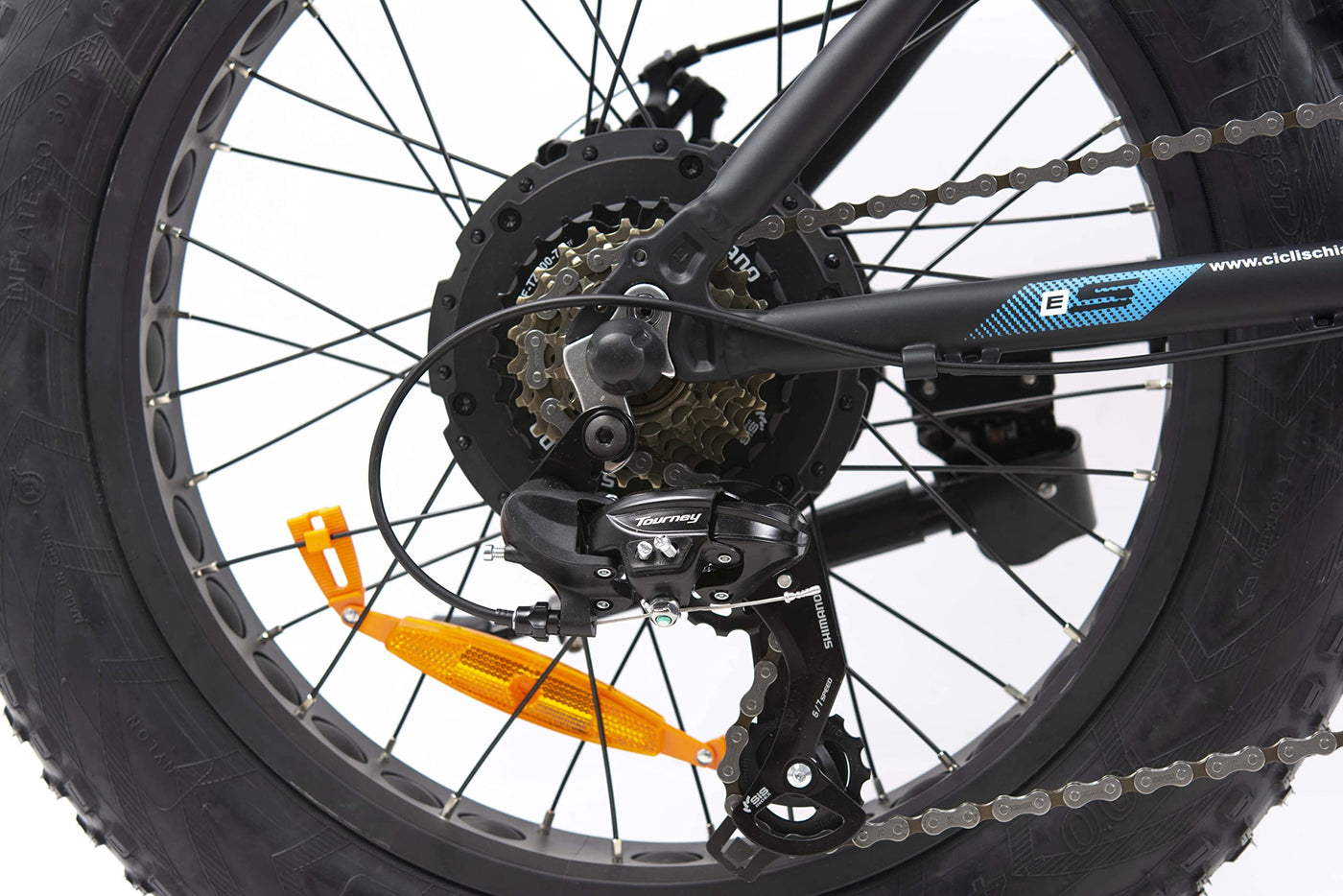 F.lli Schiano E-Boss, E Bike Klappbar 20 Zoll, 36V 10.4Ah Abnehmbarer Akku, Motor 250W 40Nm, Klapprad Ebike für Herren/Damen, Schwarz