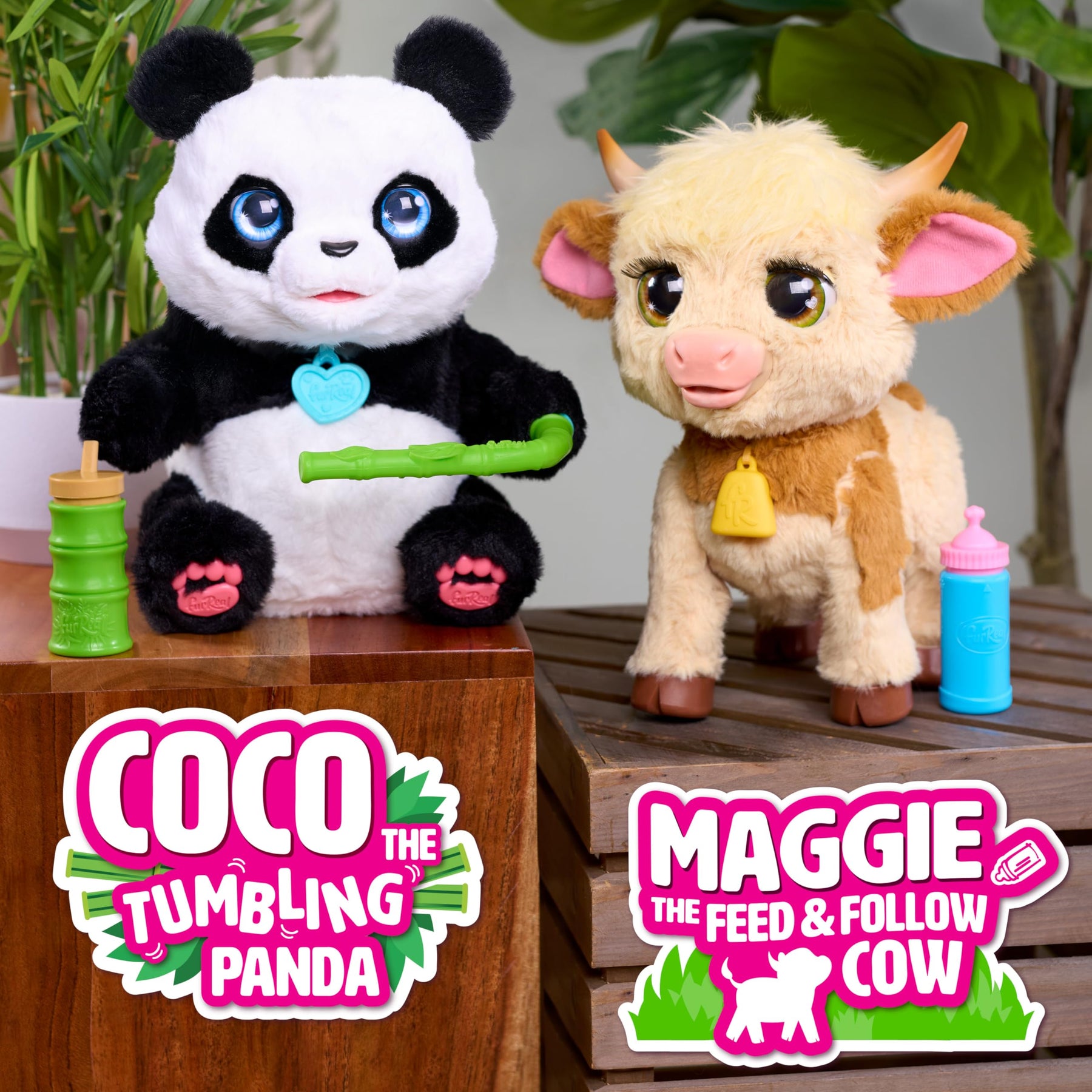 spielzeug kuh Just Play furReal Maggie, die Kuh, Funktionsplüschtier, interaktives S
