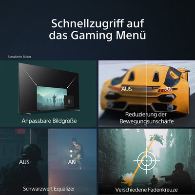 Sony BRAVIA, KD-55X80L, 55 Zoll Fernseher, LED, 4K HDR, Google TV, Smart TV, Works with Alexa, BRAVIA CORE, TRILUMINOS PRO, HDMI 2.1, Gaming-Menü mit ALLM