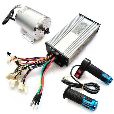 AOAPUMM 2000W/3000W 60V/72V Elektrofahrrad Motor Kit mit Brushless Controller Bürstenloser Elektromotor Motor für Scooter Kart Motor für Scooter und Elektrofahrrad (60, Volt)