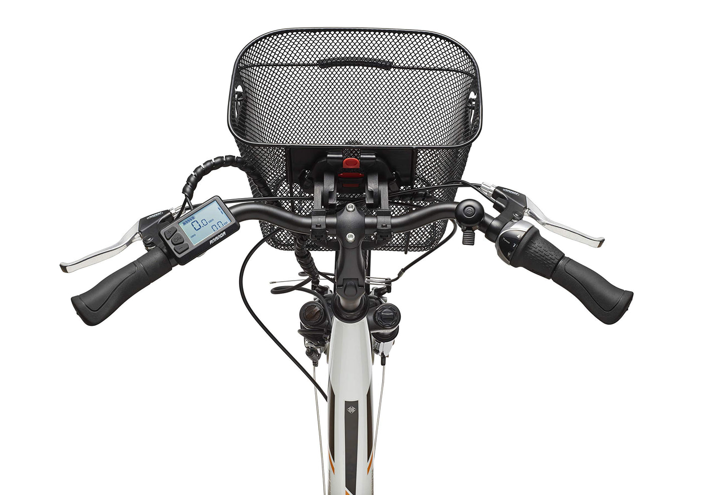 TELEFUNKEN E-Bike Damen 28 Zoll Elektrofahrrad - 7-Gang Shimano Nabenschaltung mit Rücktritt, Pedelec Citybike Alu mit Fahrradkorb, Frontmotor 250W /10,4Ah / 36V Sitzrohrakku, RC840 Multitalent