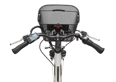 TELEFUNKEN E-Bike Damen 28 Zoll Elektrofahrrad - 7-Gang Shimano Nabenschaltung mit Rücktritt, Pedelec Citybike Alu mit Fahrradkorb, Frontmotor 250W /10,4Ah / 36V Sitzrohrakku, RC840 Multitalent