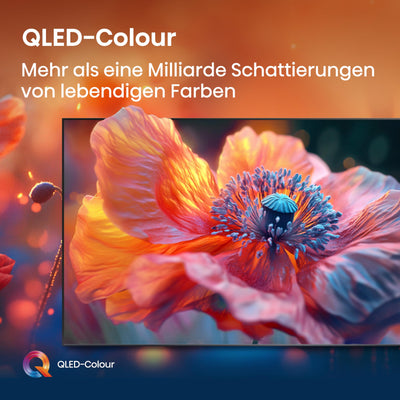 Hisense 50E7Q Fehrnseher, 50 Zoll, 4K QLED, Smart TV, Game Mode Plus, Filmaker Mode, Dolby Vision Atmos, HDR10, HLG, HDR Immersive, AI 4K Upscaler, Dolby MS12, DTS X, Sprachsteuerung [2025]