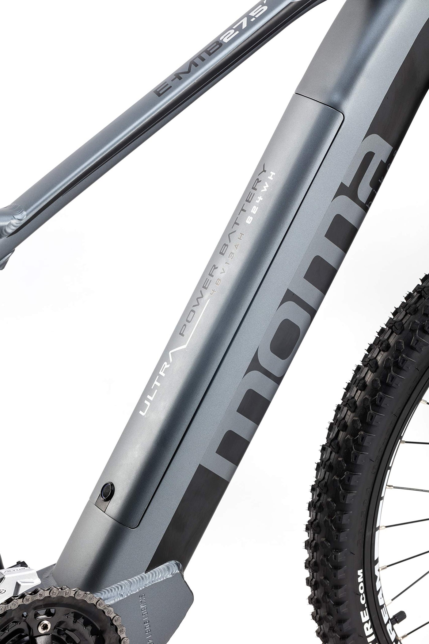 moma bikes Elektrische Fahrrad EMTB 27,5", Shimano 24 Gänge & hydraulische Scheibenbremsen, Integrierter Akku Ion Lithium 48V 13Ah