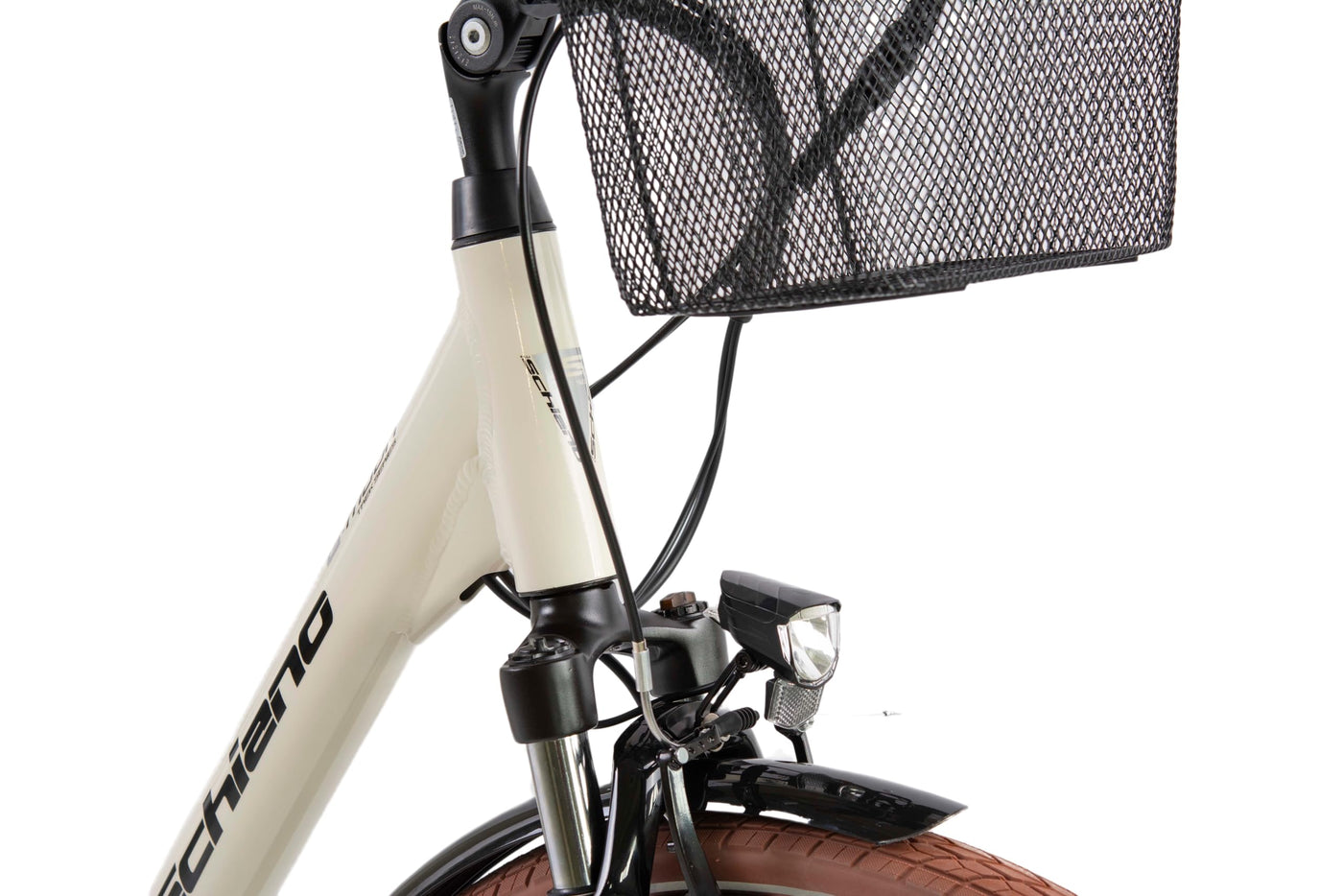 F.lli Schiano E-Moon Trek Series 28 Zoll E-bike Pedelec , e bike Elektrofahrräder für Erwachsene Herren / Damen bis 25 km/h comfort trekking electric Fahrrad mit Fahrradzubehör Akku Kettenschutz Korb