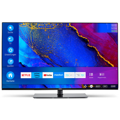 MEDION X14370 (MD 30706) 108 cm (43 Zoll) Fernseher (Smart TV, 4K Ultra HD, Dolby Vision HDR, Dolby Atmos, Netflix, Prime Video, MEMC, Micro Dimming, Bluetooth, PVR)