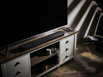Yamaha YAS-109 Soundbar/TV Lautsprecher (mit integrierter Alexa Sprachsteuerung und 3D Surround Sound – Bluetooth kompatibel für kabelloses Musikstreaming) schwarz