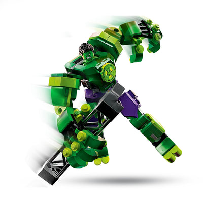 LEGO 76241 Marvel Hulk Mech, Action-Figur des Avengers Superhelden, sammelbares Spielzeug zum Bauen für Jungen und Mädchen ab 6 Jahren