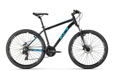 Conor Indi 27, 18 Az Fahrrad, schwarz/blau, L