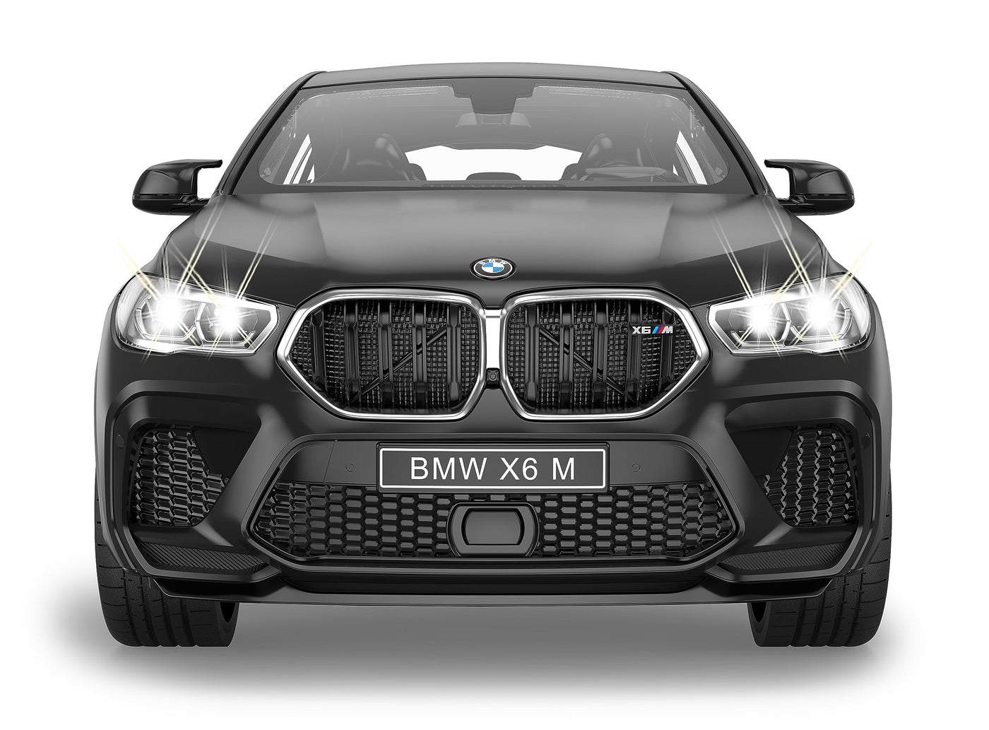 JAMARA BMW X6 M 1:14 2,4GHz - transparente Windschutzscheibe, LED Licht, RC-Auto