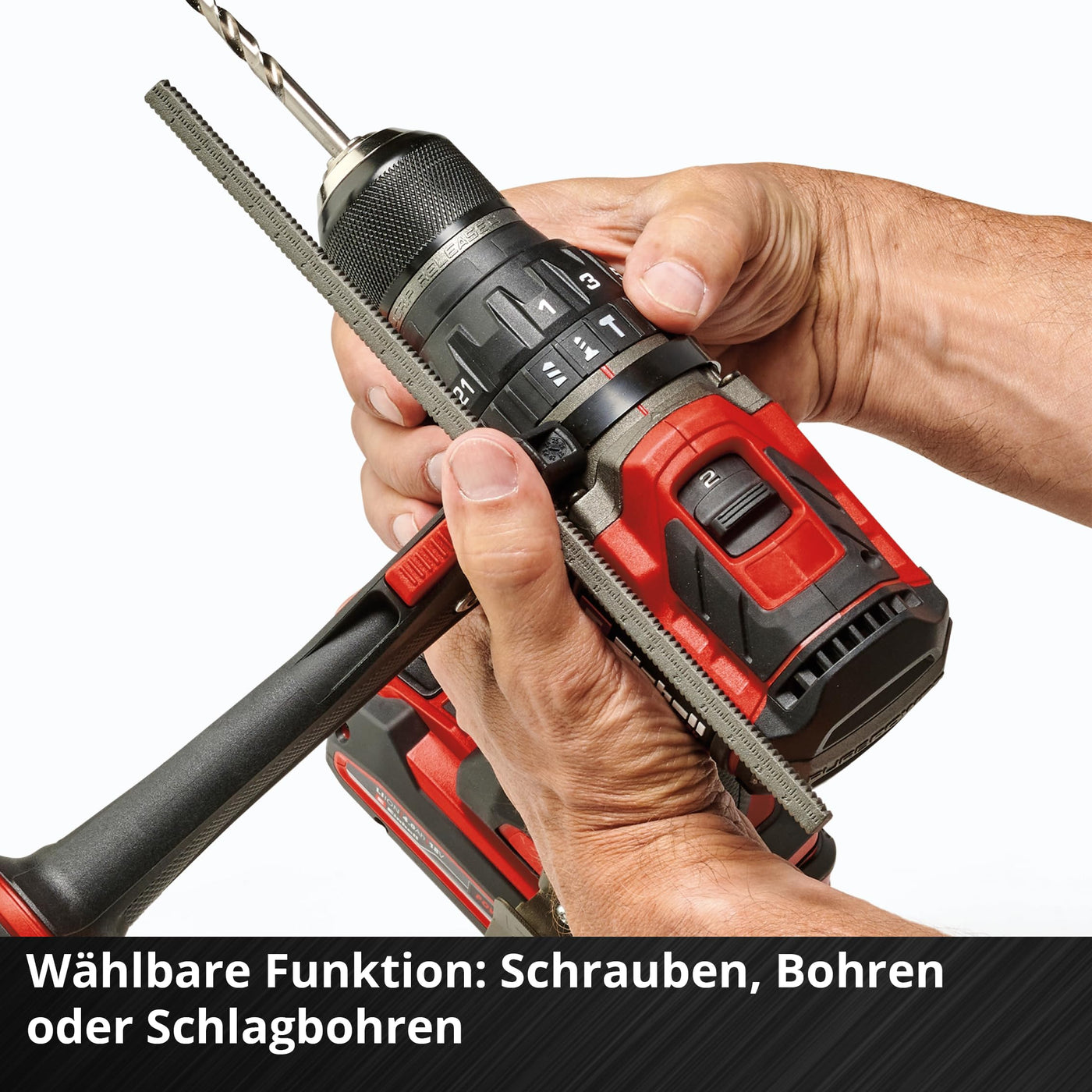 Einhell Professional Akku-Schlagbohrschrauber TP-CD 18/120 Li-i BL-Solo Power X-Change (18 V, Brushless, 120 Nm, Schlagbohrfunktion, 13 mm Bohrfutter, 2 Gang, ohne Akku)