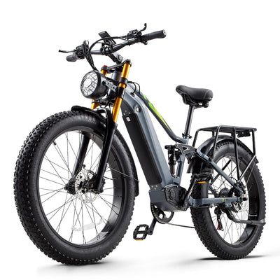Ficyacto Elektrofahrrad 26 Zoll Pedelec E-Mountainbike E-Bike Herren Damen Mit 48V20AH Akku,7 Gang,Doppelscheibenbremse (RX80)
