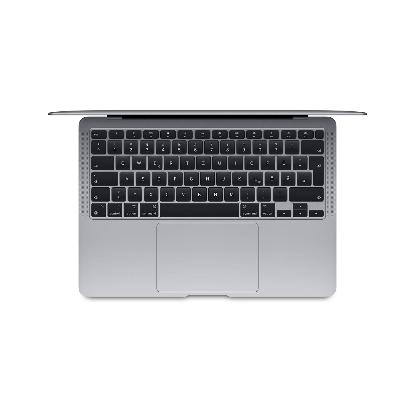 2020 Apple MacBook Air mit Apple M1 Chip (13-Zoll, 8GB RAM, 256GB SSD Kapazität) (QWERTZ German) Space Grau (Generalüberholt)
