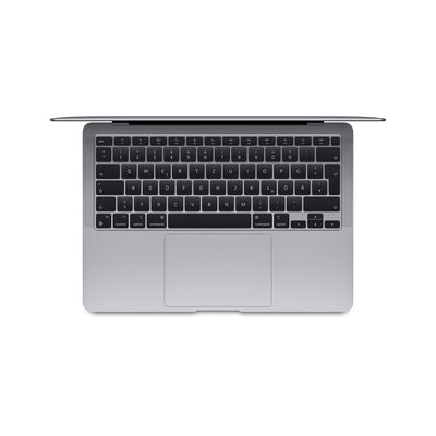 2020 Apple MacBook Air mit Apple M1 Chip (13-Zoll, 8GB RAM, 256GB SSD Kapazität) (QWERTZ German) Space Grau (Generalüberholt)