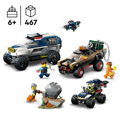 LEGO City Verfolgungsjagd im Polizeigeländewagen (60449)
