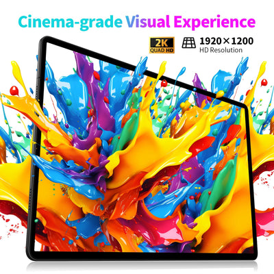 TECLAST T65 MAX Tablet 13 Zoll Android Tablet, Helio G99 Gaming Tablets, 20GB RAM+256GB ROM Tablets-PC(2TB TF), 10000mAh, Großes Display, Widevine L1, 4G LTE SIM + 5G WiFi, GPS/GMS/13MP+8MP/BT5.0