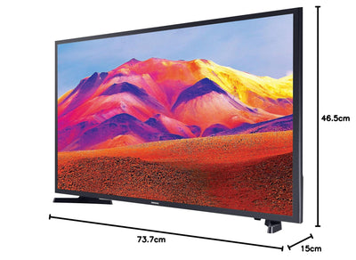 Samsung T5379CD 32 Zoll LED-Fernseher (GU32T5379CDXZG, Deutsches Modell), HDR, PurColor, PQI 1000 [2023]