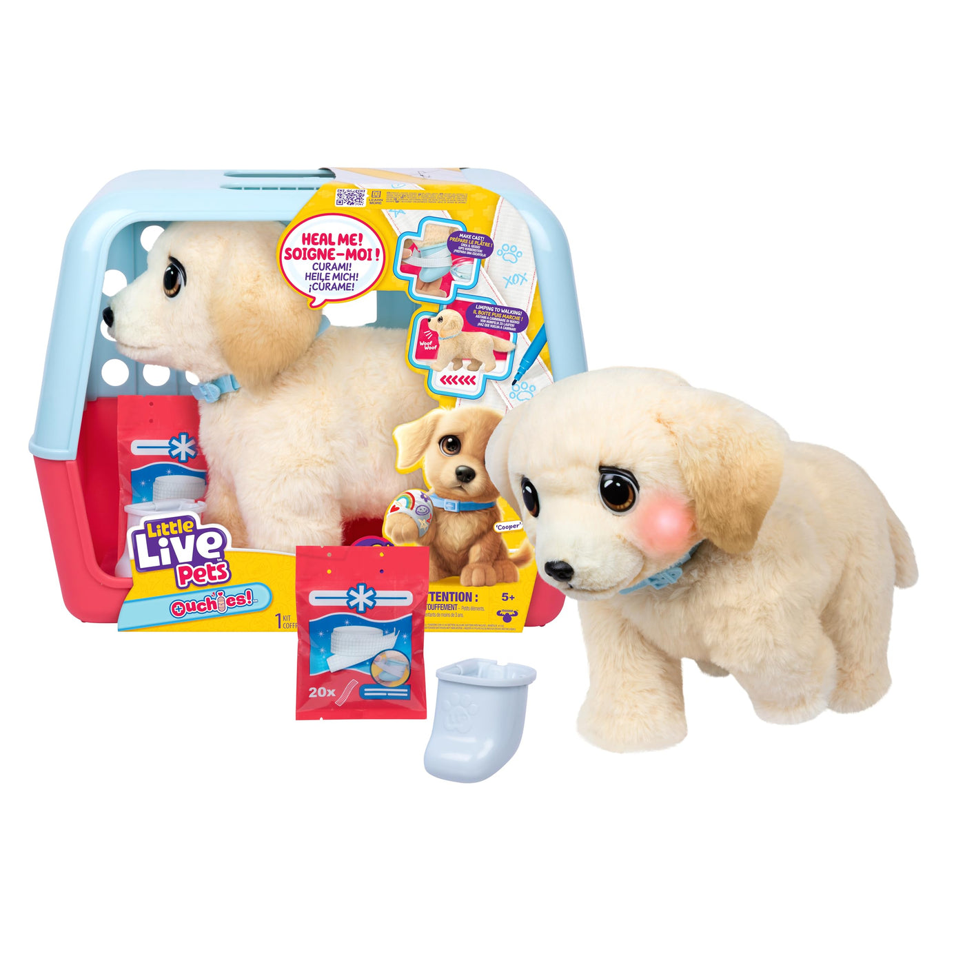 Little Live Pets Ouchies Deluxe Single Pk Cooper
