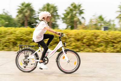 Licorne Bike Stella Premium City Bike 20 Zoll 6 Gang Fahrrad für Mädchen Herren und Damen 21 Gang Holland Citybike (Rosa 20 Zoll)…