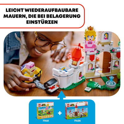 LEGO Super Mario Showdown mit Roy beim Pilz-Palast, Abenteuer-Spielset mit Nintendo Charakteren, Geschenk für Mädchen, Jungen und Gamer ab 7 Jahren 71435