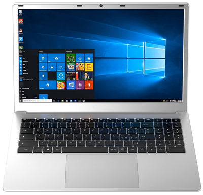 difinity Intel Quad SSD (15,6 Zoll Full-HD) lautloses Notebook (Intel® Celeron® Quad N3450 2.20 GHz, 8GB DDR4, 512 GB SSD, USB 3.0, Intel HD Graphics 500, m-HDMI, Windows 11, MS Office) #6877