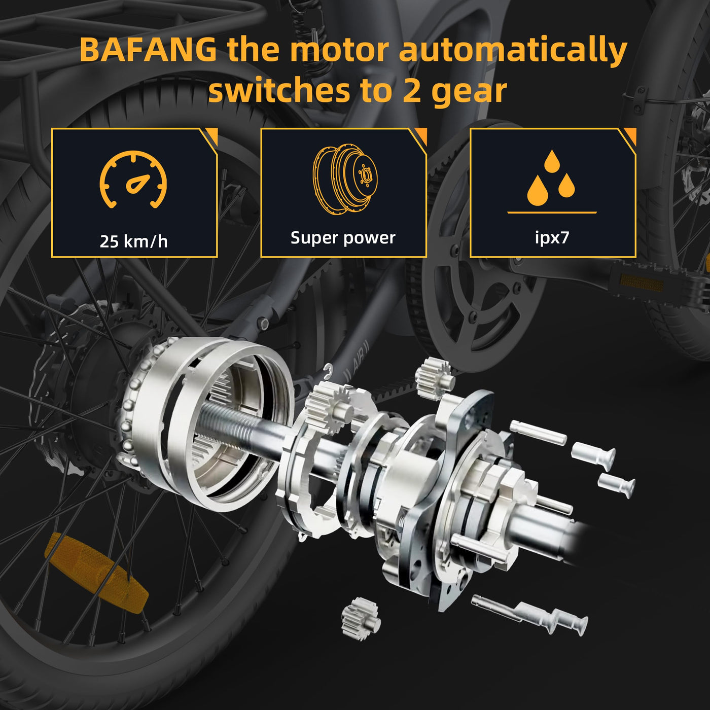 ADO E-Bike Air20Pro, E Fahrrad,BAFANG Bürstenloser Motor,klapprad e-Bike,Riemenantrieb,Dual-Modus-Umschaltung,e Bike 20 Zoll, 2 Gang, ADO Smart APP,3,5-Zoll-IPS-Display,ebike Damen/Herren (Blue)