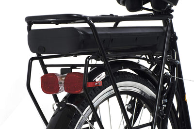 Denver Discovery E4000 E-Bike, City Bike mit 26 Zoll Rädern, Shimano 6-Gang-Schaltung für Damen, Schwarz