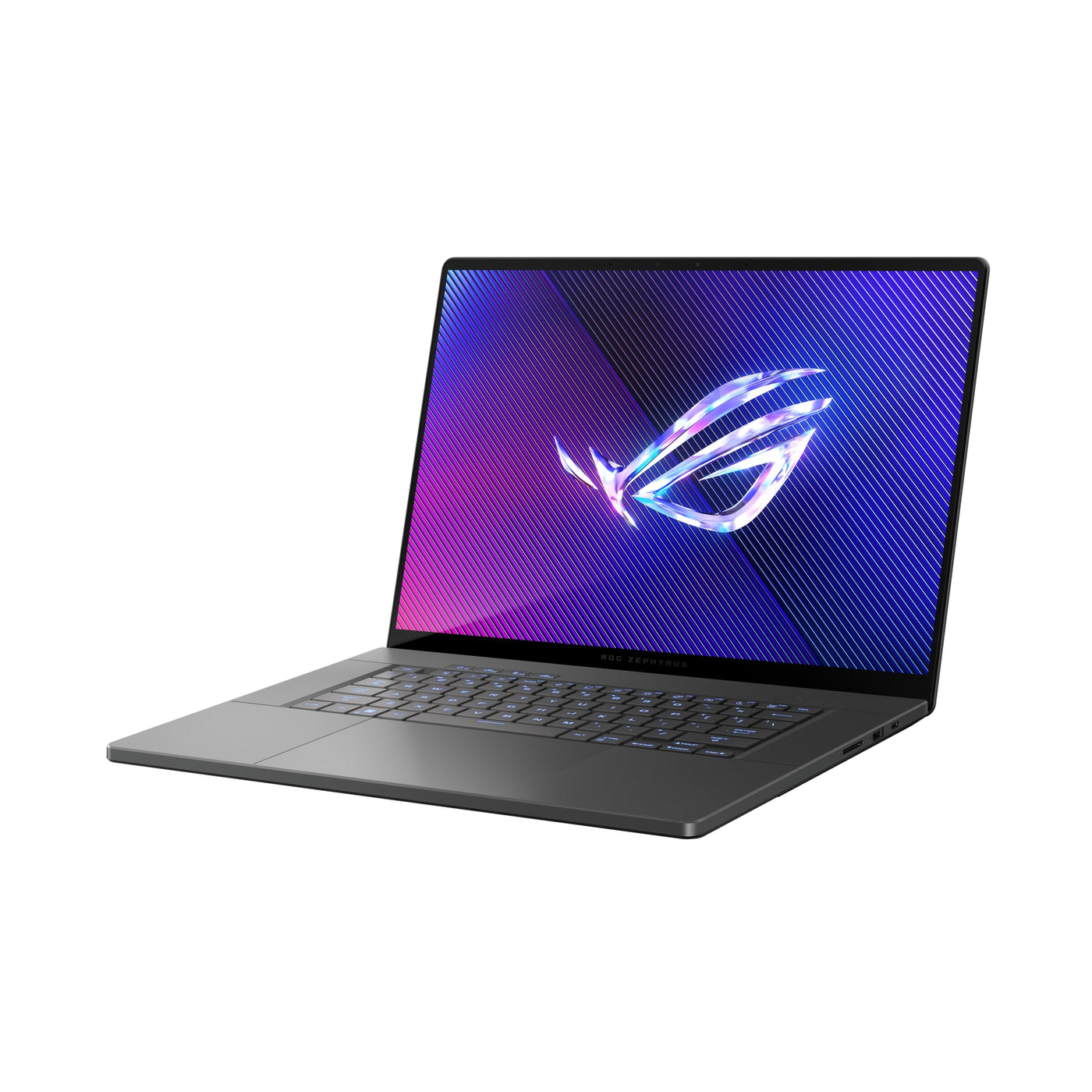 ASUS ROG Zephyrus G16 Laptop | 16" 2,5k WQXGA 240Hz/3ms 16:10 IPS Display | Intel Core Ultra 9 185H | 32 GB RAM | 1 TB SSD | NVIDIA RTX 4060 | Windows 11 | QWERTZ Tastatur | Eclipse Gray