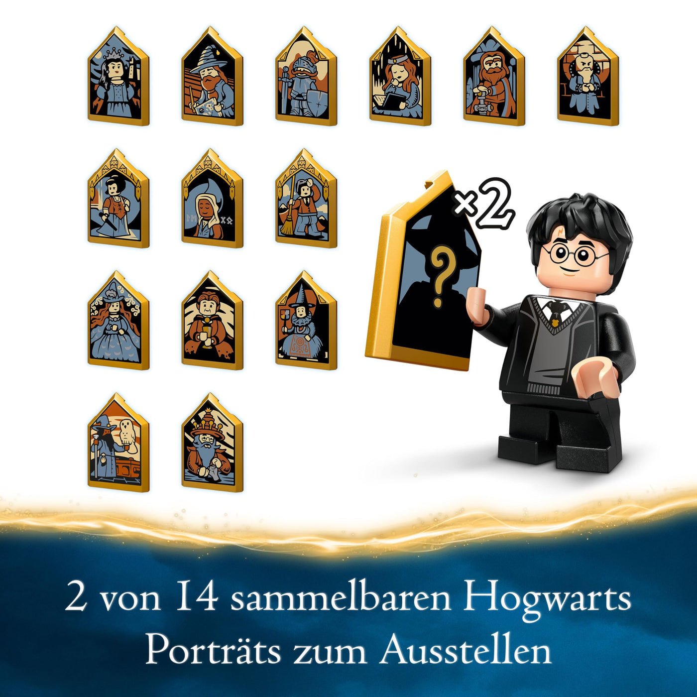 LEGO Harry Potter Schloss Hogwarts: Zaubertrankunterricht, Fantasy-Spielzeug, baubares Klassenzimmer, Geschenkidee für Jungen, Mädchen und alle Fans, mit Hermine Granger und Severus Snape 76431