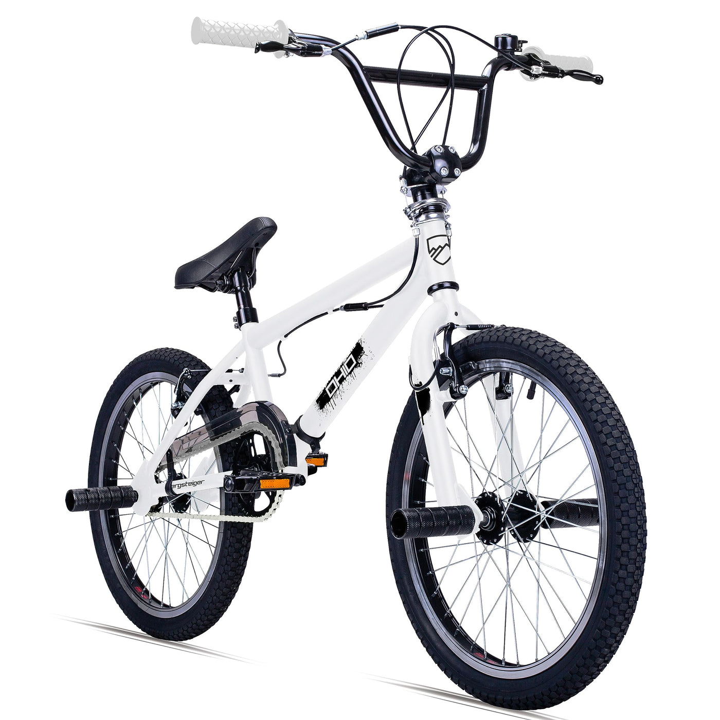 Bergsteiger Ohio 20 Zoll BMX, 360° Rotor-System, Freestyle, 4 Stahl Pegs, Kettenschutz, Freilauf