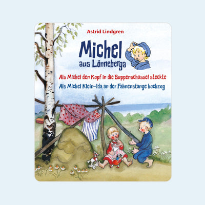 tonies Hörfiguren für Toniebox, Astrid Lindgren: Michel – Als Michel den Kopf in die Suppenschüssel steckte, Hörspiel für Kinder ab 4 Jahren, Spielzeit ca. 53 Minuten