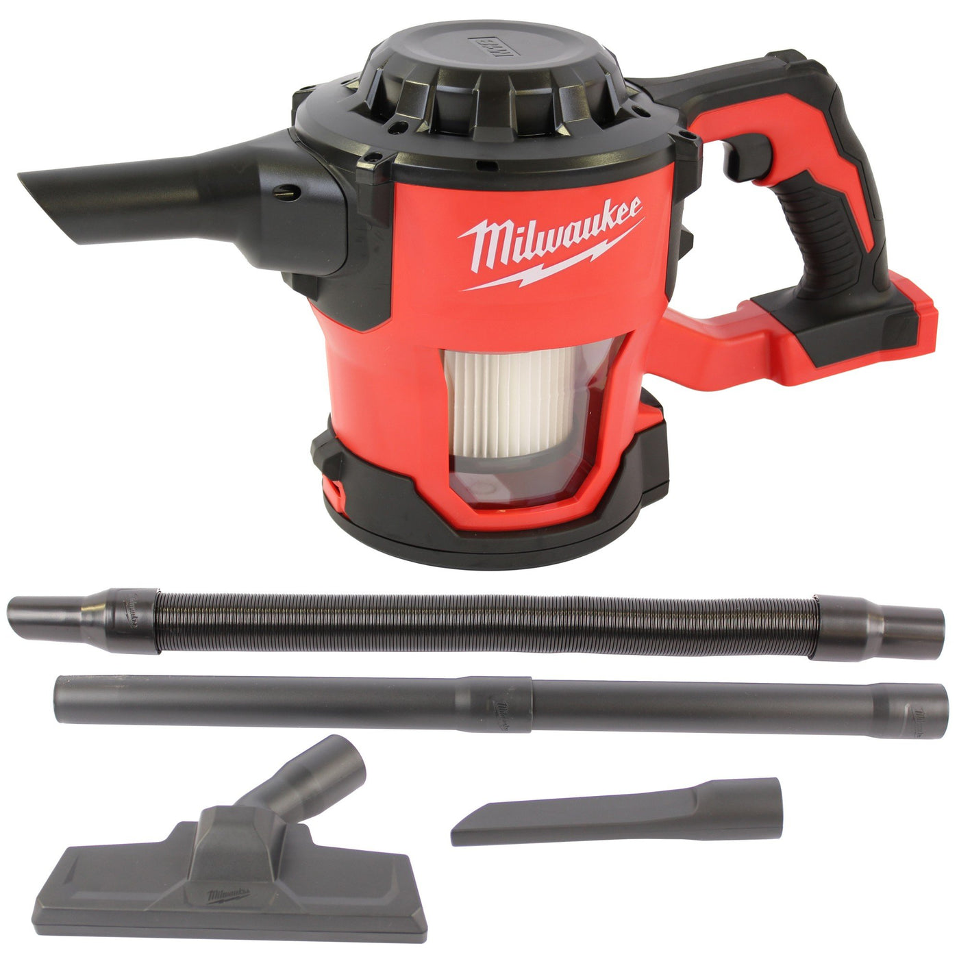 Milwaukee Akku-Handstaubsauger M18CV-0, 18 V XXX, 1 Stück, 4933459204 Rot