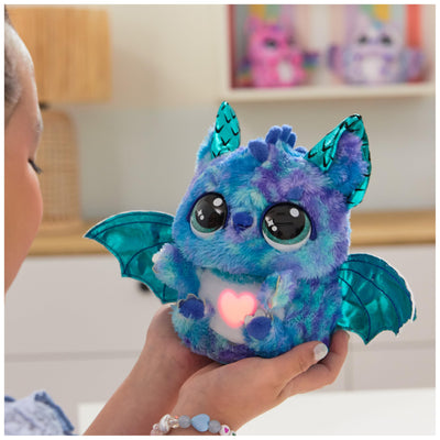 Hatchimals Alive Mystery Ei Draggle - magisches selbstschlüpfendes Ei ca. 25 cm groß mit interaktivem Überraschungs-Plüschtier, für Kinder ab 5 Jahren