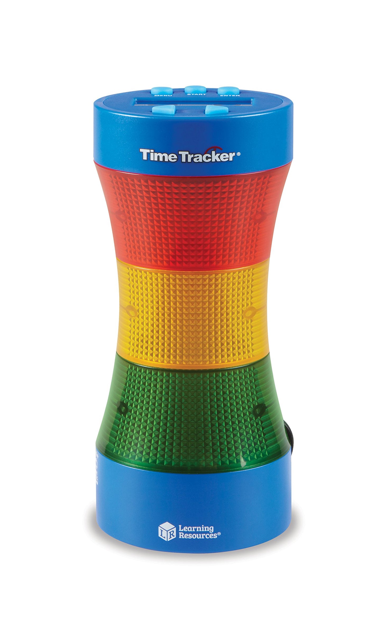 Learning Resources Visueller Zeit-Tracker Timer & Uhr, Mehrfarbig, Lern-Timer mit Licht- & Soundwarnungen für Kinder