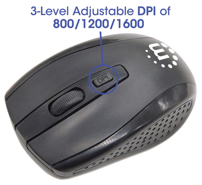 Manhattan Funk-Tastatur, Maus-Set 178990, Schwarz