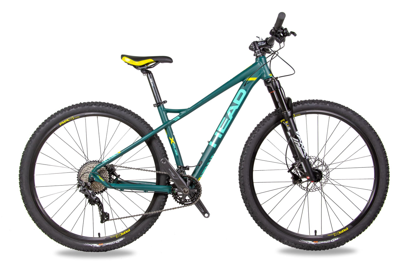 HEAD Women's X-Rubi Joy Mountain Bike, Matt Dark Green, 44
