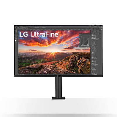 LG Electronics 32UN880P-B Ultrafine™ Ergo UHD 4K 32" (80cm), 3840 x 2160, 16:9, Energy-efficient LED Backlight, DCI-P3 95% (Typ.), HDR10, 5ms GtG - Schwarz