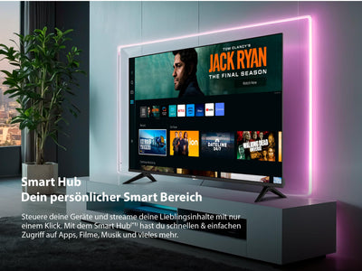 DYON ULTIMAX 43F-TI - 43 Zoll (108 cm) Fernseher (1080p, Full-HD Smart TV, Tizen OS, Triple Tuner (DVB-C/-S2/-T2), Samsung Smart & Gaming Hub, Prime Video, Netflix, Disney+) [2025]