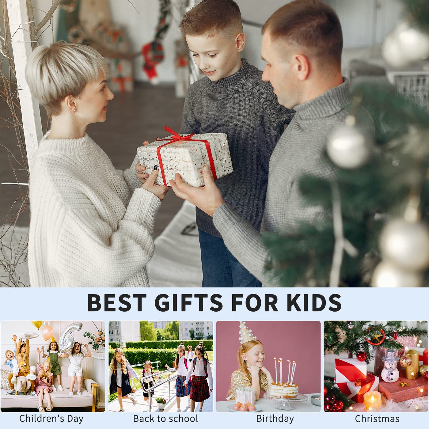 LONGTOO LCD-Schreibtablett, digitaler Vollbild-Notizblock für Erwachsene und Kinder, wiederverwendbarer Notizblock mit Hallenschalter, Zeichnen, Notizen machen und Nachrichten hinterlassen, 16,5 cm,