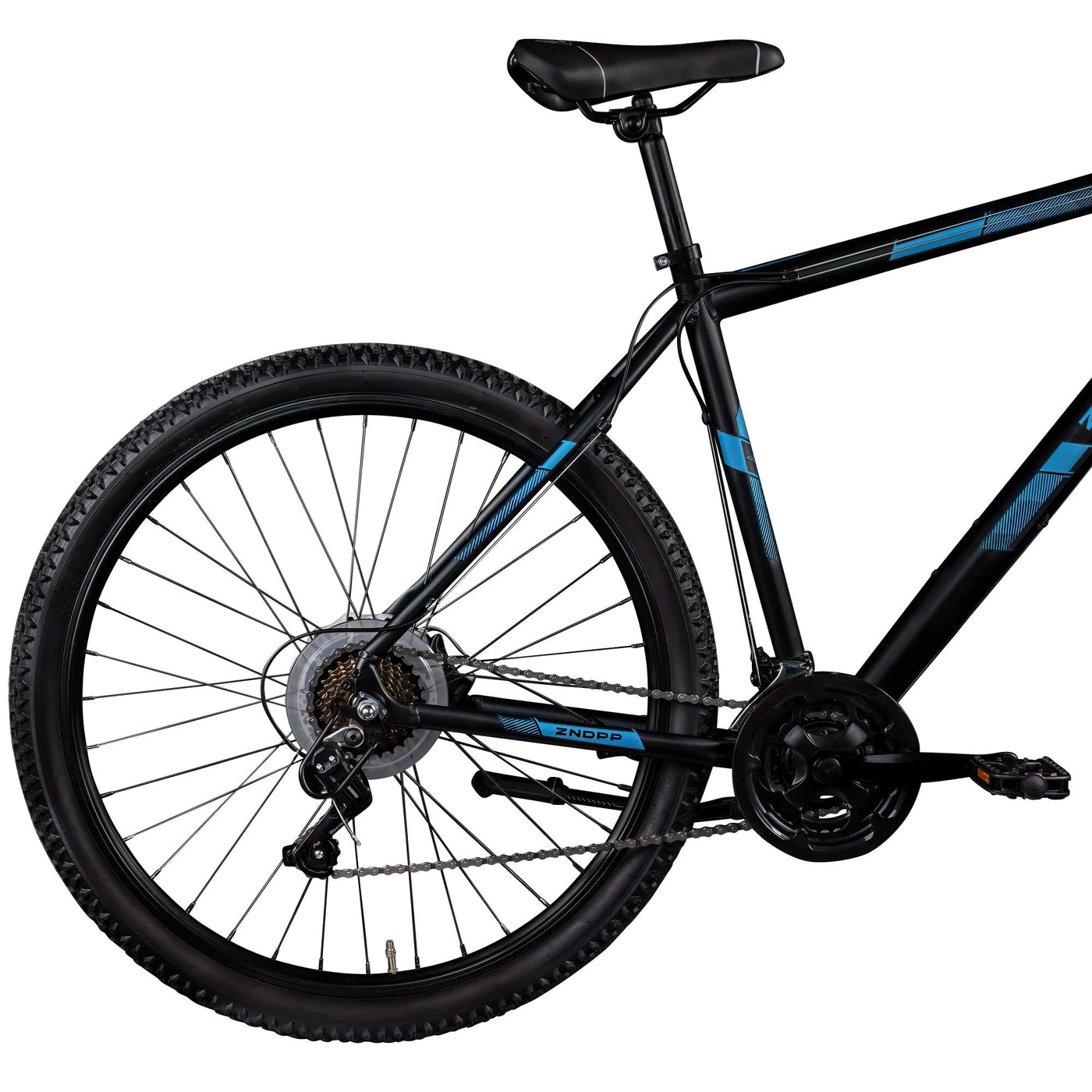 ZÜNDAPP Mountainbike 27 5 Zoll | Damen und Herren Fahrrad Erwachsene 27,5" mit 21 Gangschaltung | Mountain Bike 175-190 cm mit Scheibenbremsen | Blue 4.0 (schwarz/blau, 52 cm)