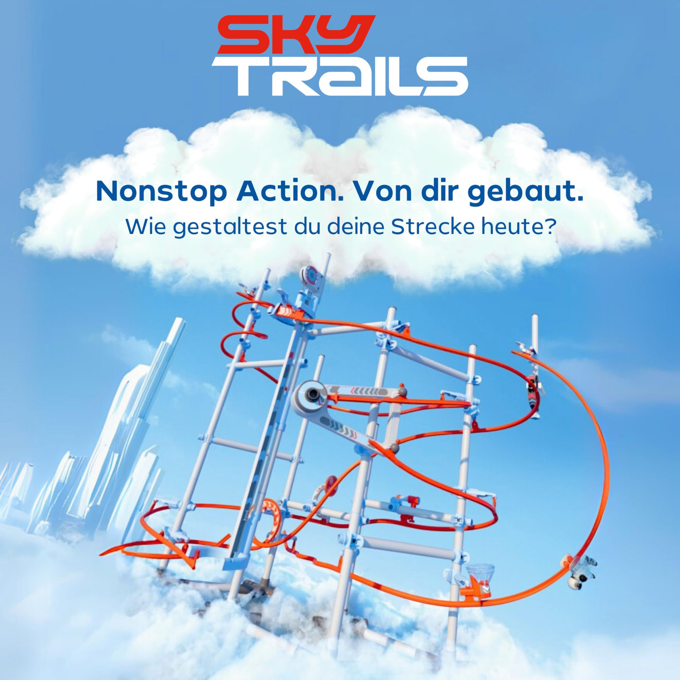 Sky Trails | Starter Kit | Konstruktionsspielzeug für actionreiche Abenteuer Kinder ab 7 Jahren | 71969