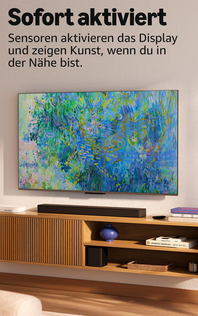 Amazon Fire TV Omni QLED-Serie (neueste Generation), 65-Zoll Smart TV in 4K Ultra HD, HDR10+, Dolby Vision, Dolby Audio, Quad-Core-Prozessor, Sprachsteuerung mit Alexa