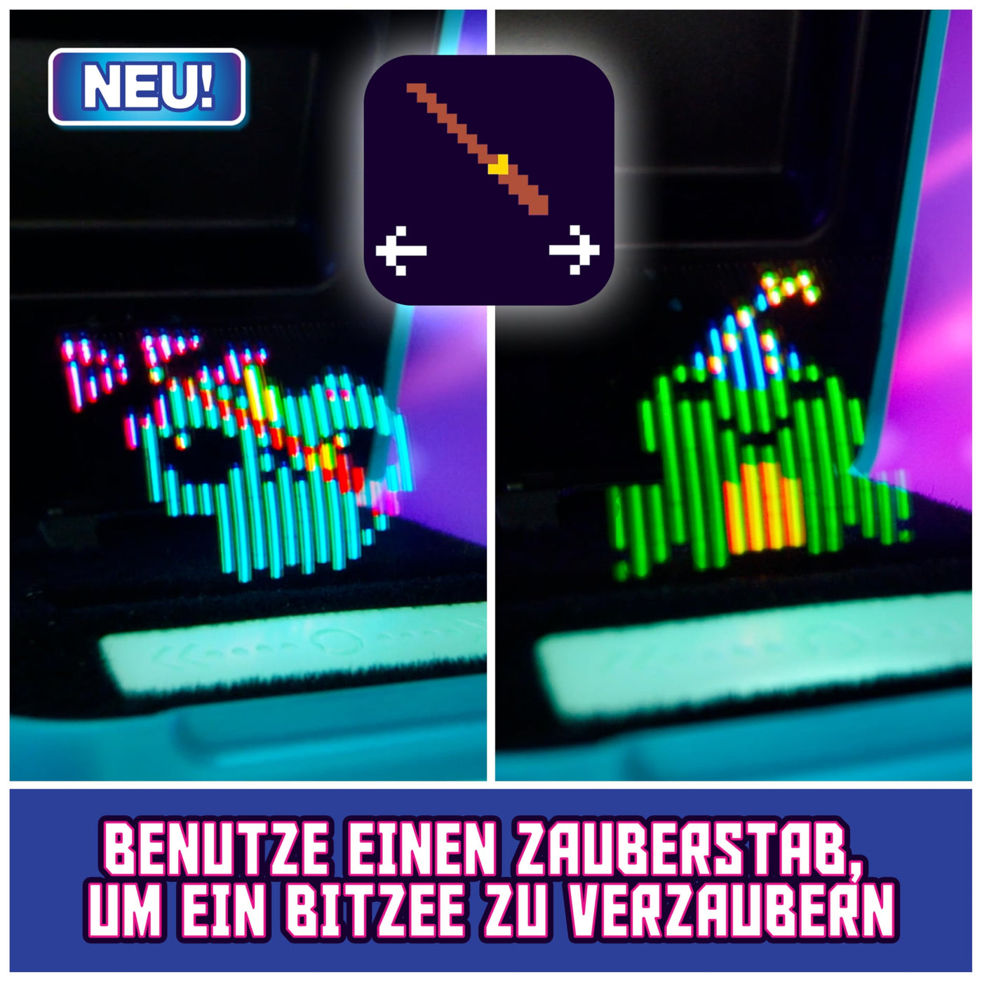 Bitzee 2024 - Magicals - 20 Digitale Magische Tiere zum Anfassen, interaktives Spielzeug mit 20 virtuellen elektronischen Wesen, die auf Bewegung und Berührung reagieren, ab 5 Jahren