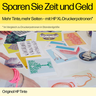 HP 305XL (3YM63AE) Original Druckerpatrone Farbe mit hoher Reichweite für HP DeskJet 27xx, 41xx, HP ENVY 60xx, 64xx , (1er Pack)
