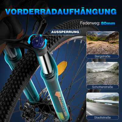 Fafrees 26 Hailong-One Damen E-Bike 26 Zoll [ Offiziell ] 36V 13AH Akku E Bike Herren, Elektrofahrrad 120kg, E Fahrrad Elektro 30°, Ebike 250W MTB, E Mountainbike 25KM/H