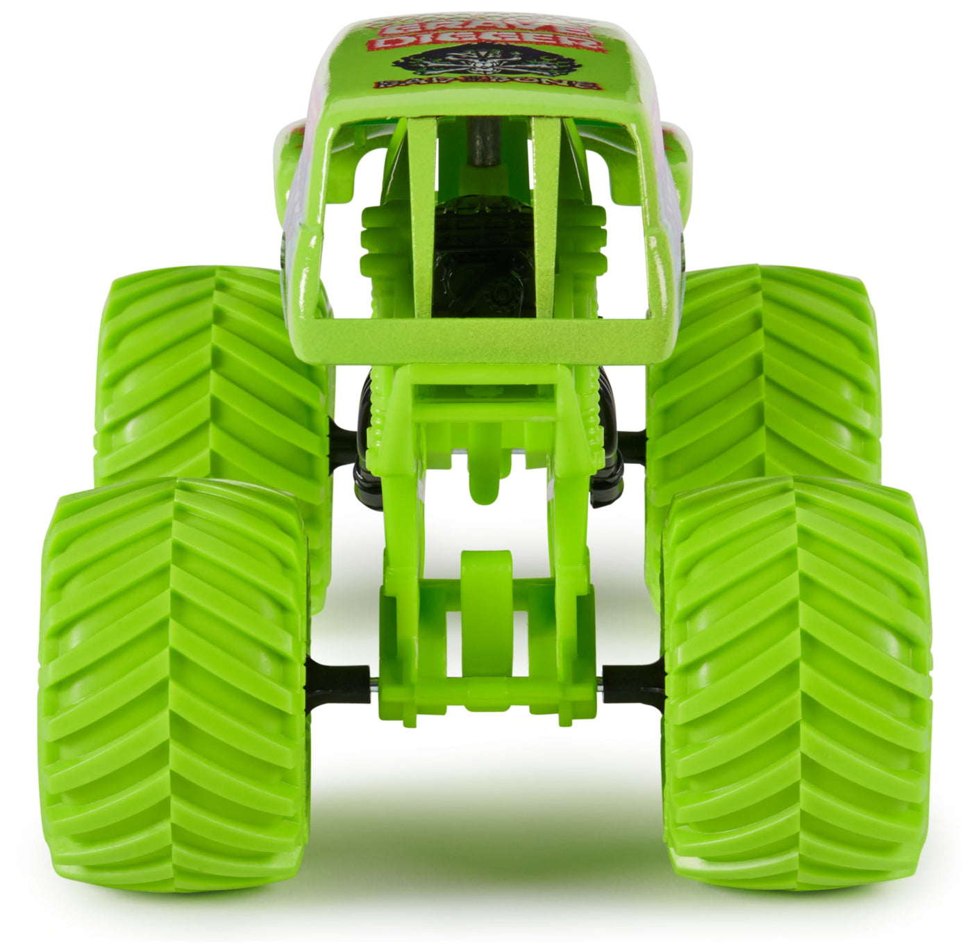 Monster Jam, Grave Digger Monster Truck, detailreiches Metall-Spritzguss-Fahrzeug zum Spielen und Sammeln im Maßstab 1:24, Spielzeug für Kinder ab 3 Jahren