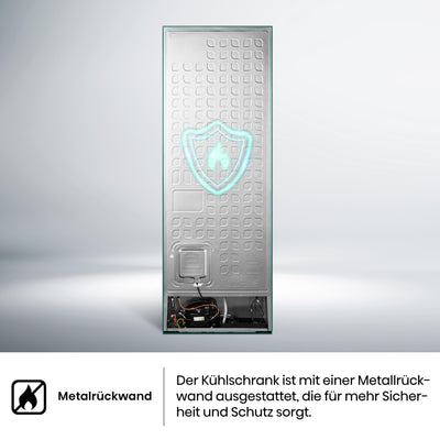 Hisense FV245N4AW2 Gefrierschrank/ TotalNoFrost/ SuperFreeze/ Türalarm/ BigBox/ 169,1 cm/ Gefrierteil 194 l/ 41 dB/ 219 kWh/ Jahr/ Inox-Look, Weiß