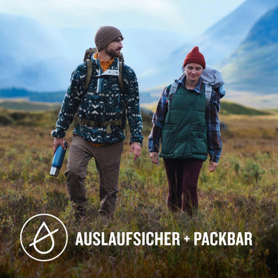 Stanley Classic Legendary Thermosflasche 750ml - Thermos Hält 20 Stunden Heiß oder Kalt - Edelstahl Thermoskanne - BPA-Frei - Spülmaschinenfest - Hammertone Lake